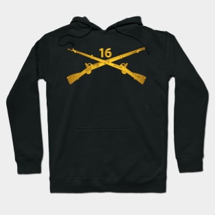 16th Infantry Regiment Branch wo Txt Hoodie